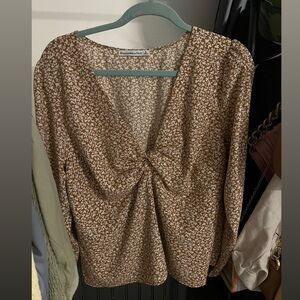 Abercrombie long sleeve blouse
